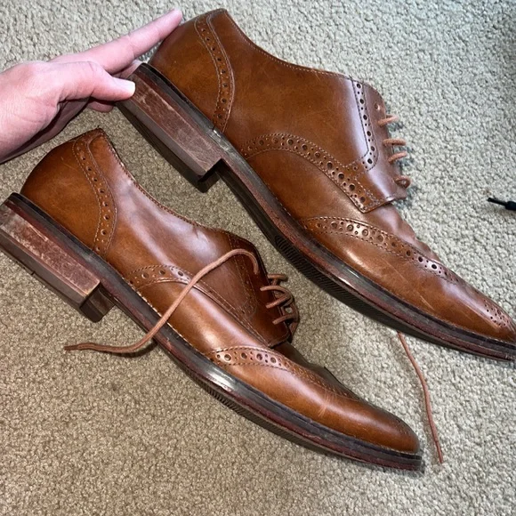 Cole Haan Brown Dress Shoes - Picture 2 of 6